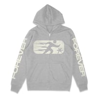 Image 1 of MF Logo Zip-Up (Grey) ‎ 