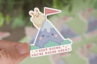 Image 1 of Keep Going, You're Doing Great! - Sticker