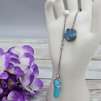 Image 2 of Blue Flower Pendulum