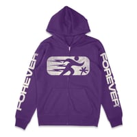 Image 1 of MF Logo Zip-Up (Purple)