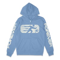 Image 1 of MF Logo Zip-Up (Blue)