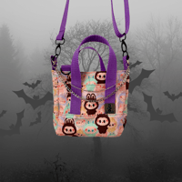 Image 1 of Little Monsters Canvas Mini Tote 