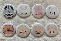 SKZOO 2.5 inch button pins