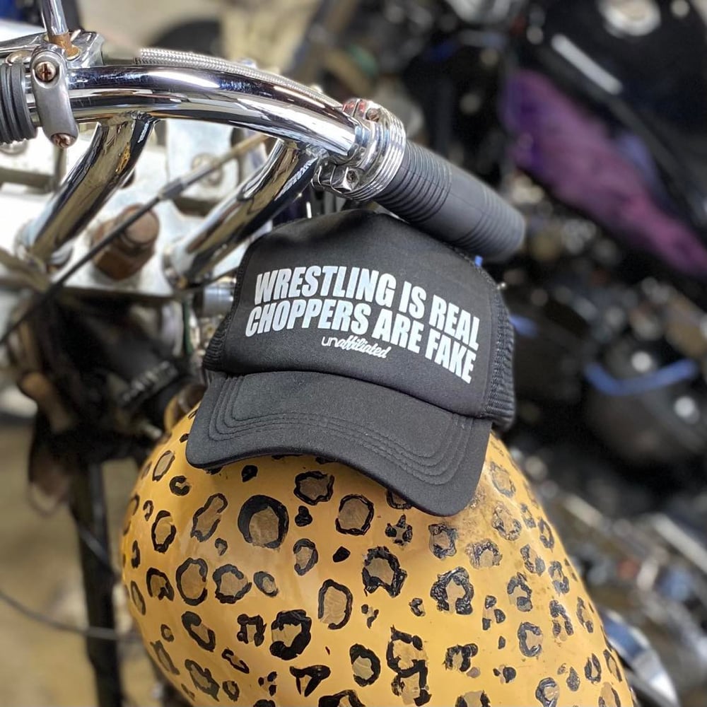 Image of Wrestling Is Real Trucker Hat