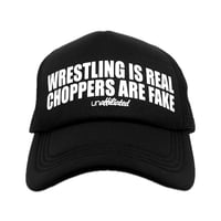 Image 1 of Wrestling Is Real Trucker Hat