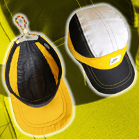 Image 2 of White/Yellow NIKE Tailwind hat 