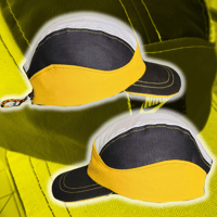 Image 3 of White/Yellow NIKE Tailwind hat 