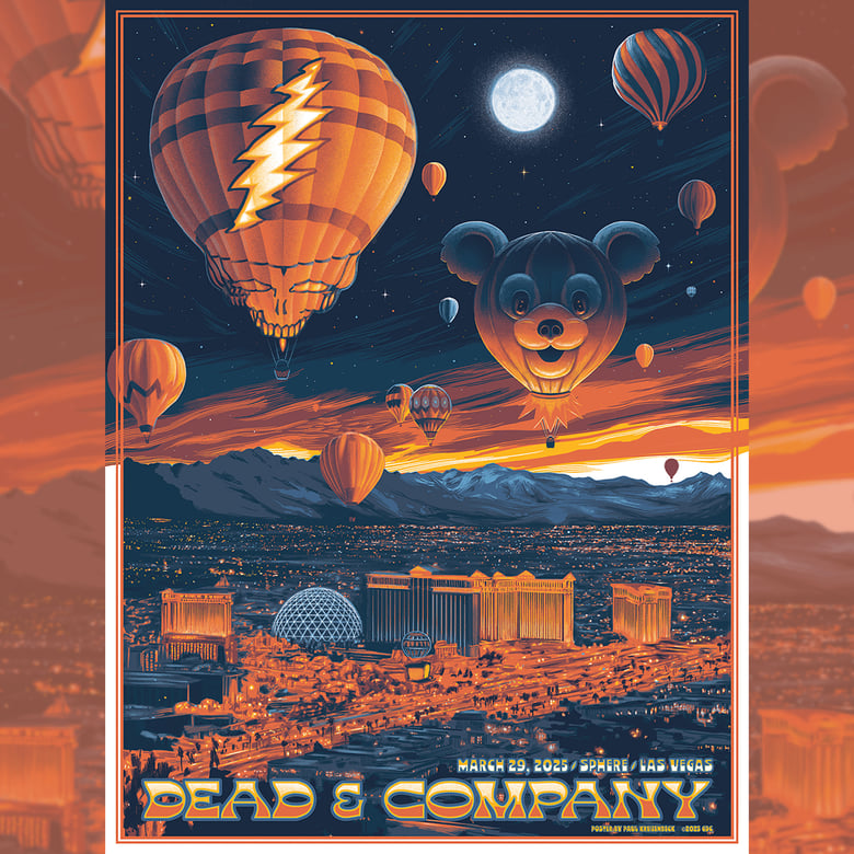 Image of Dead and Co Las Vegas March 29th 