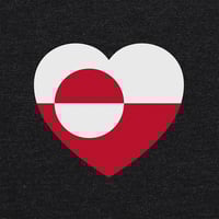 Image 2 of I ❤️ Greenland tee