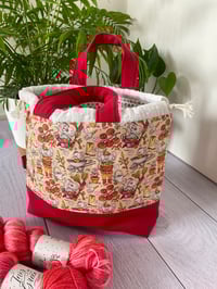 Image 5 of Sac à projets taille M, sans poche avant: Petite souris au potager