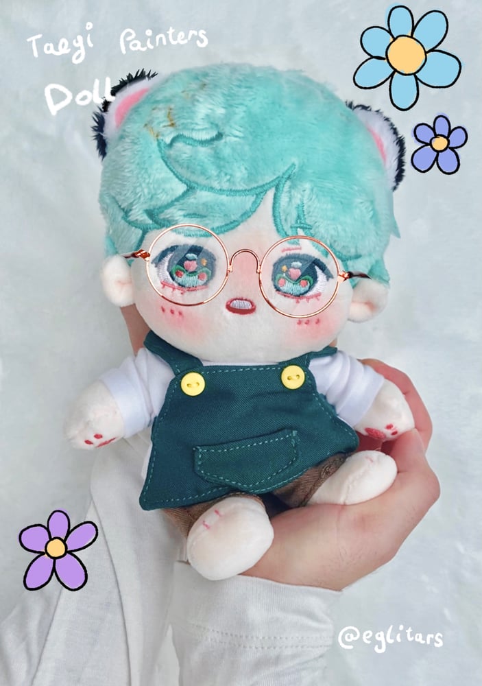 Image of Taehyung tiger painter doll 