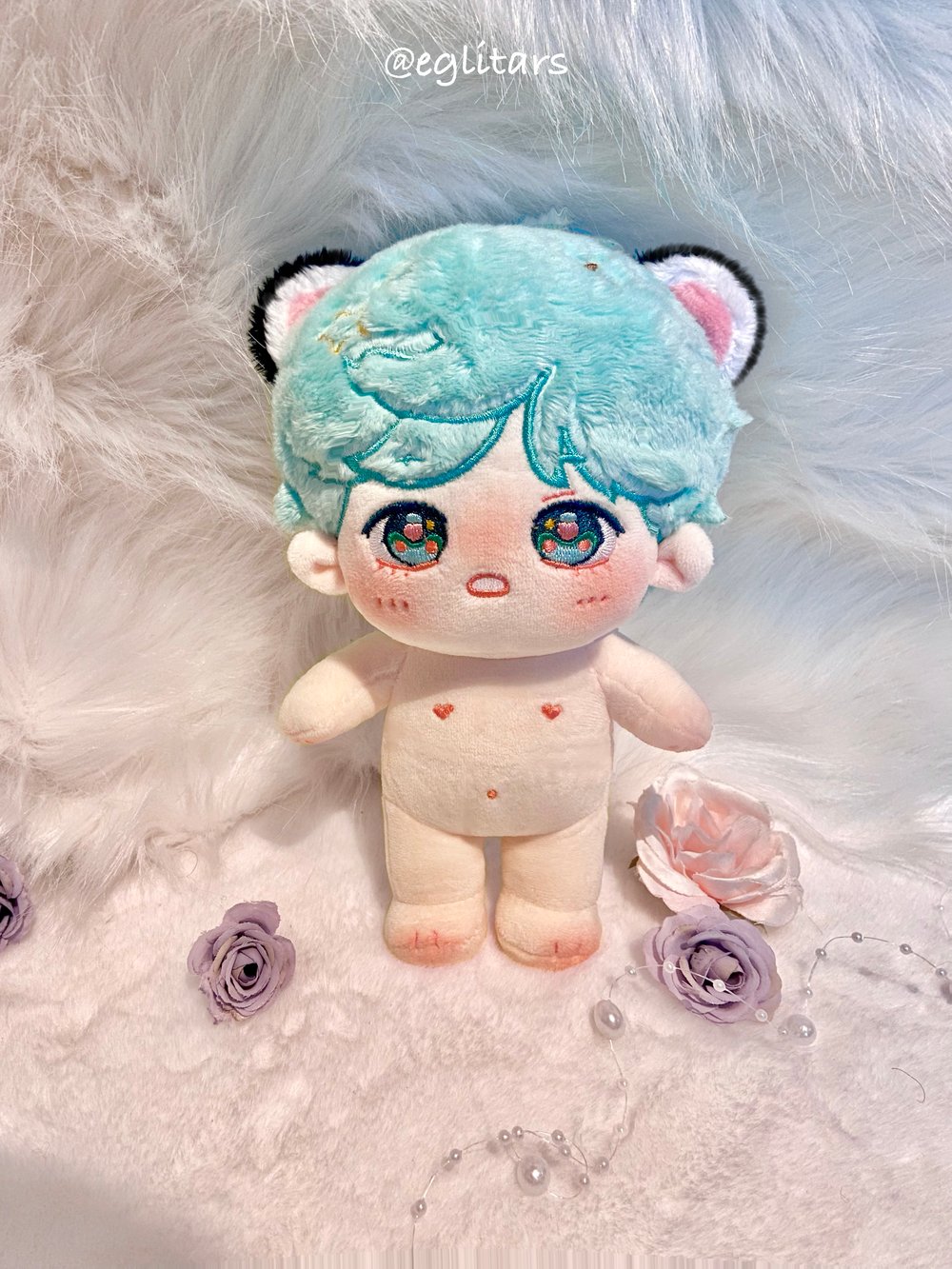 Image of Taehyung tiger painter doll