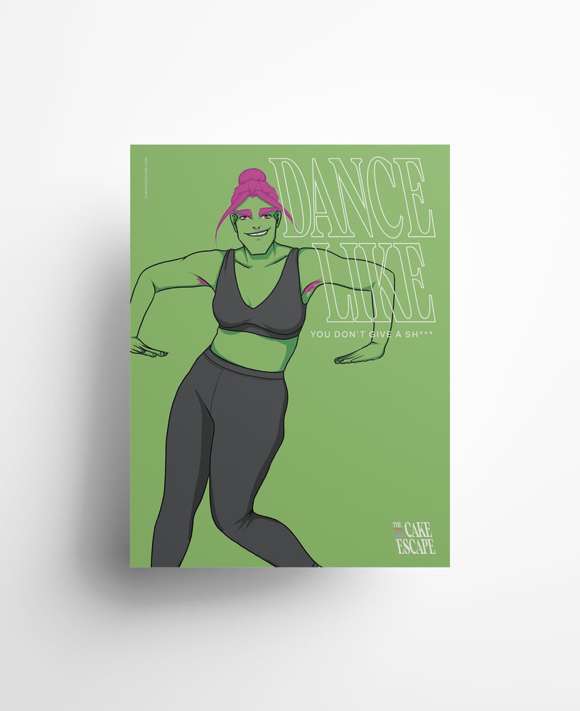 Image of Poster - Dance like you don't give a sh***