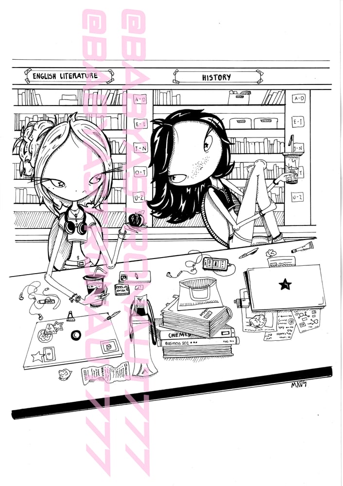 Image of hot girlz study