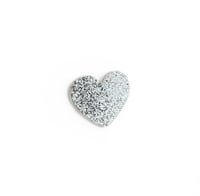 Image 1 of Pin’s cœur paillettes