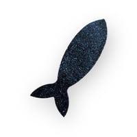 Image 1 of Broche poisson paillettes 