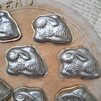 Image 3 of Lovely Vintage Chocolate Moulds - Bunnies