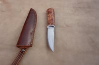 Image 3 of Suminagashi 67 layers Sandwich  VG10 Core Outdoor Fixed Blade