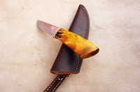 Image 4 of Suminagashi 67 layers Sandwich  VG10 Core Stainless Steel Outdoor knife
