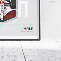 Image 2 of Red Bull RB21 Japan F1 Max Verstappen Poster