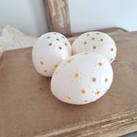 Image 3 of The Last White Set Hand-Decorated Easter Eggs