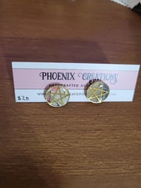 Lt. Pentagram Studs