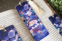 Image 3 of Cozy Witch Library (Cat, Bunny, Dog versions) - Bookmark