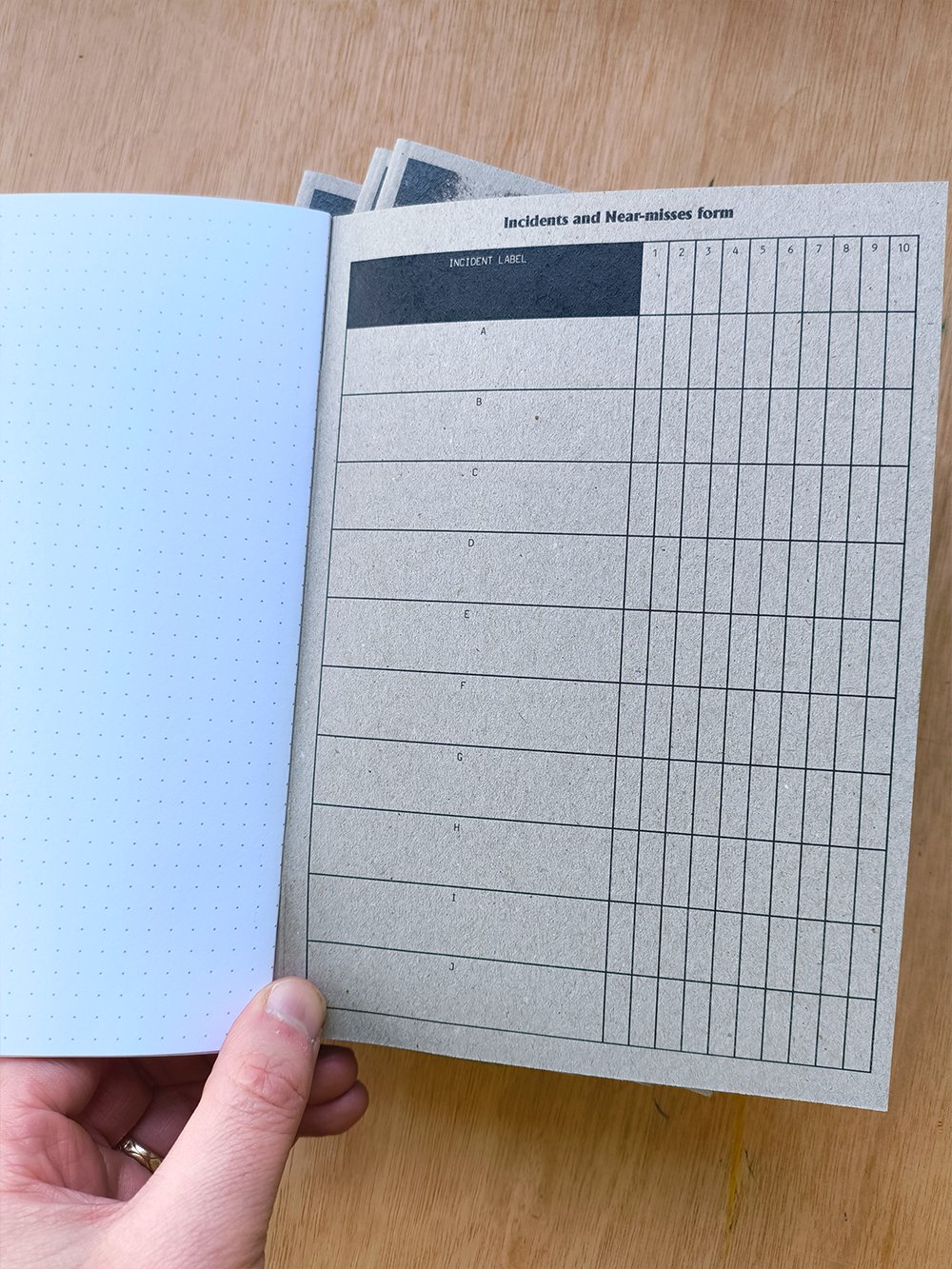 Hazmos Operator's Field Notebook
