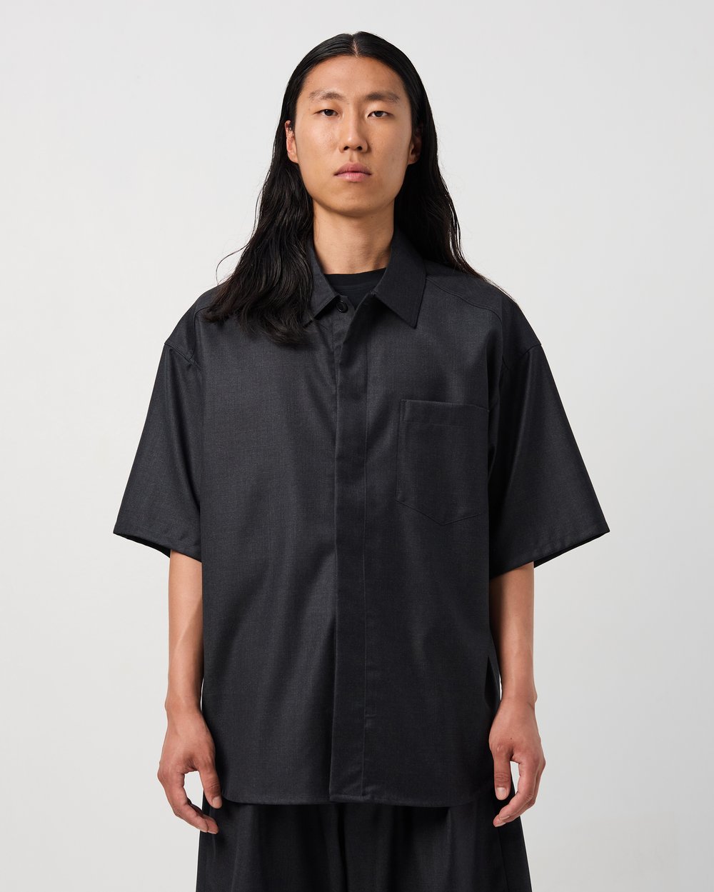 Image of Dark Grey Minimal Shirt