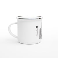 Image 2 of Tools study - Enamel 12 oz mug