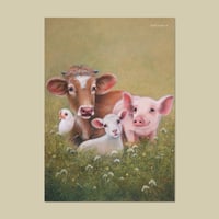 Image 1 of Vegan for all Animals | Poster