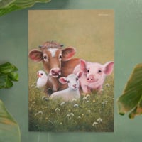 Image 2 of Vegan for all Animals | Poster