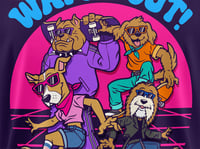 Image 2 of SKATERDOGZ - Official T-Shirt (Atomic Blackberry)