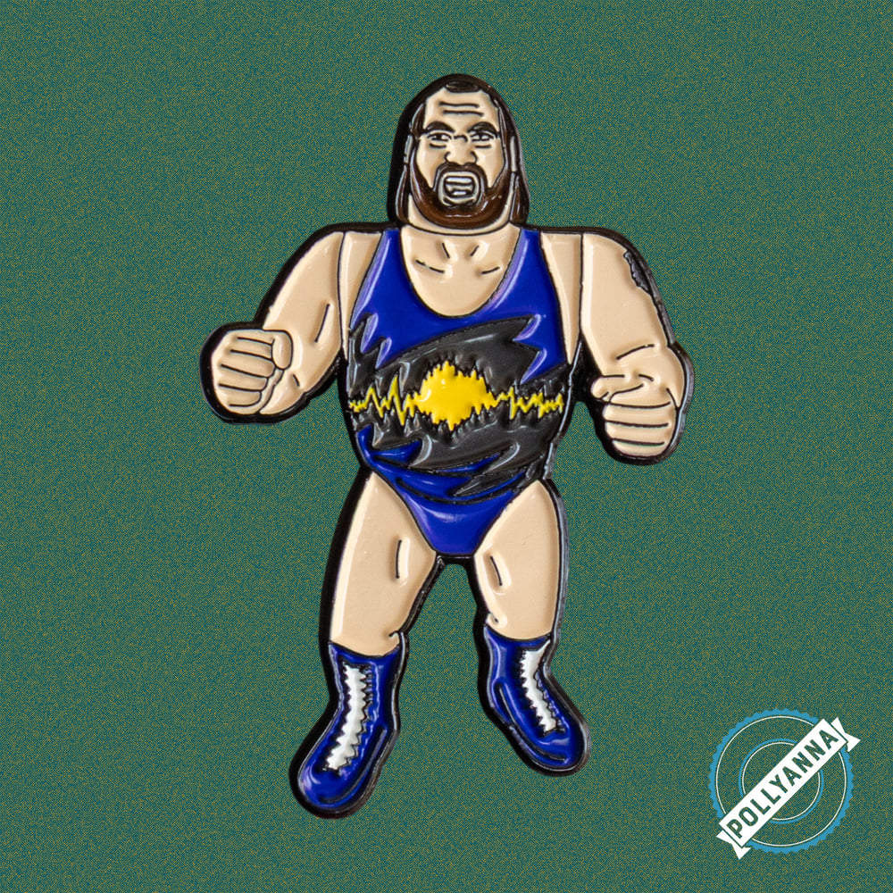 here's lookin' at you 1.5" enamel pin