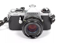 Image 1 of Pentax ME 35mm SLR Film Camera with 50mm F1.7 SMC lens #0465