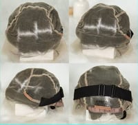 Image 4 of Synthetic Transparent  full Lace braids for black woman.