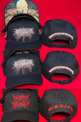 Image of Officially Licensed Infected Disarray/Down From The Wound Dad Hats And Underbrim Print Snapback!