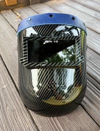 Image 3 of Carbon Fiber Blue Solid 