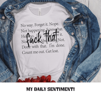 “F*ck That” Daily Mood Graphic Tee – Unisex Sarcastic T-Shirt