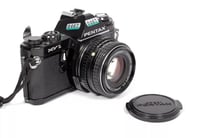 Image 1 of Pentax MV1 35mm SLR Film Camera with 50mm F1.7 SMC lens #0467
