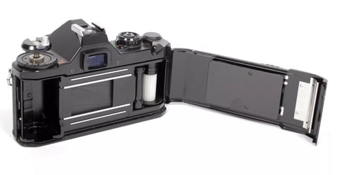 Image of Pentax MV1 35mm SLR Film Camera with 50mm F1.7 SMC lens #0467