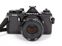 Image 2 of Pentax ME black 35mm SLR Film Camera with 50mm F1.7 SMC lens #0468
