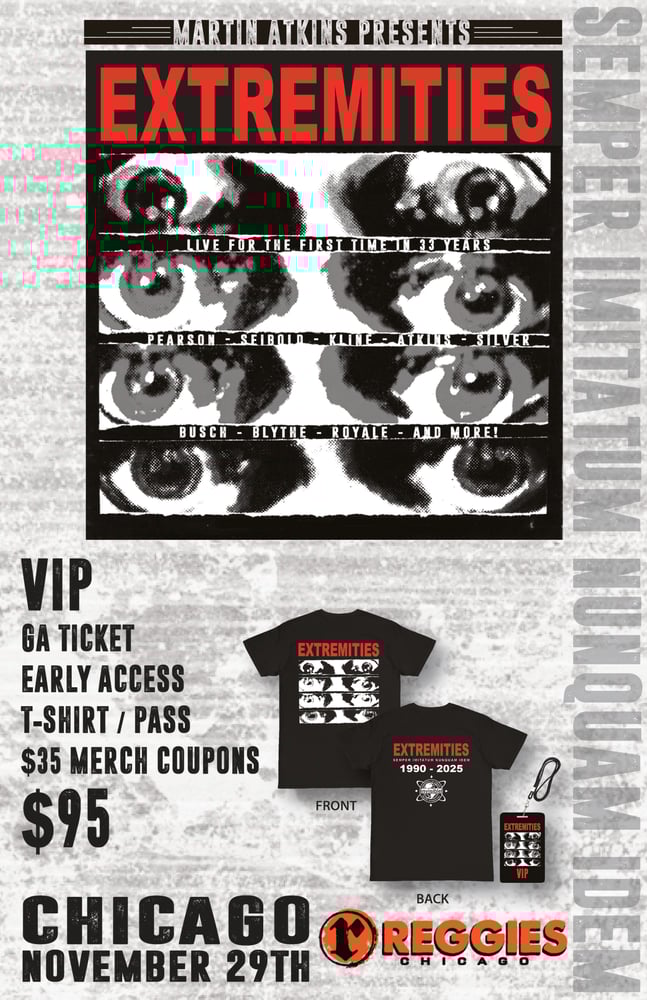 Image of VIP - November 29th - Martin Atkins Presents Extremities