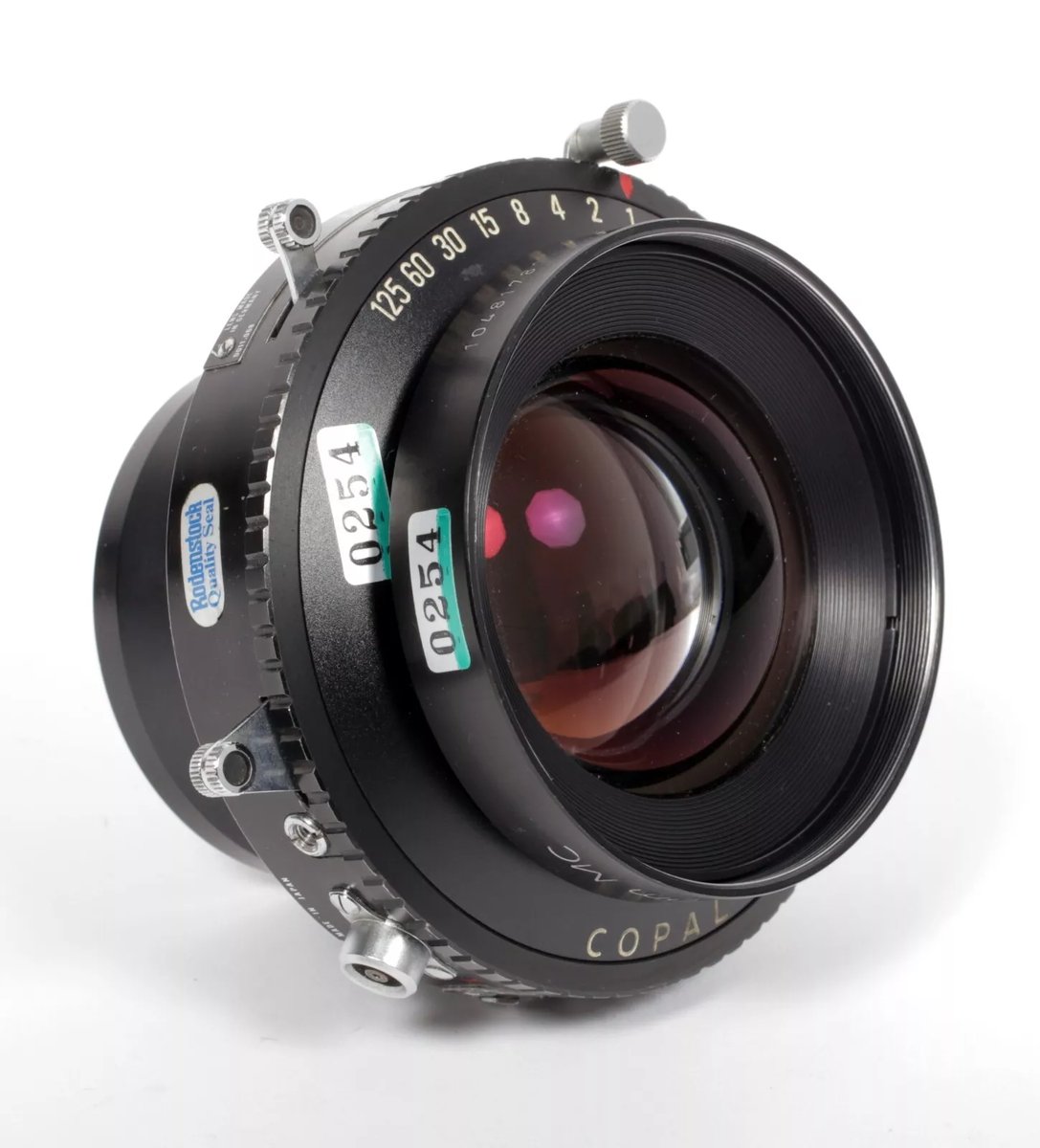 Objectif Rodenstock Sironar-N 180mm F/5.6 Pour Chambre Linhof 4x5 - Monture Copal 1, Occasion Objectif Chambre Rodenstock Objectif Rodenstock Sironar-N 180mm F/5.6 Pour Chambre Linhof 4x5 - Monture Copal 1, Occasion Objectif Chambre Rodenstock