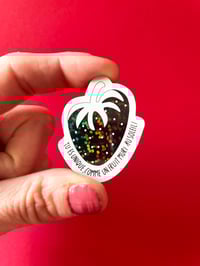 Mini sticker "Tu es unique comme un fruit mûri au soleil !"