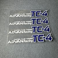 Image 1 of Advan Racing TC-4|Wheel Sticker