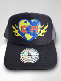 Image 1 of Club América corazon bicolor hat