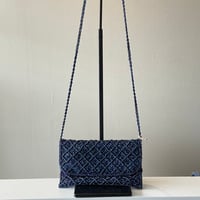 Image 1 of iridescent beaded purse