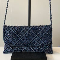 Image 2 of iridescent beaded purse