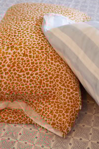 Image 1 of Gold Cheetah Pillowcase